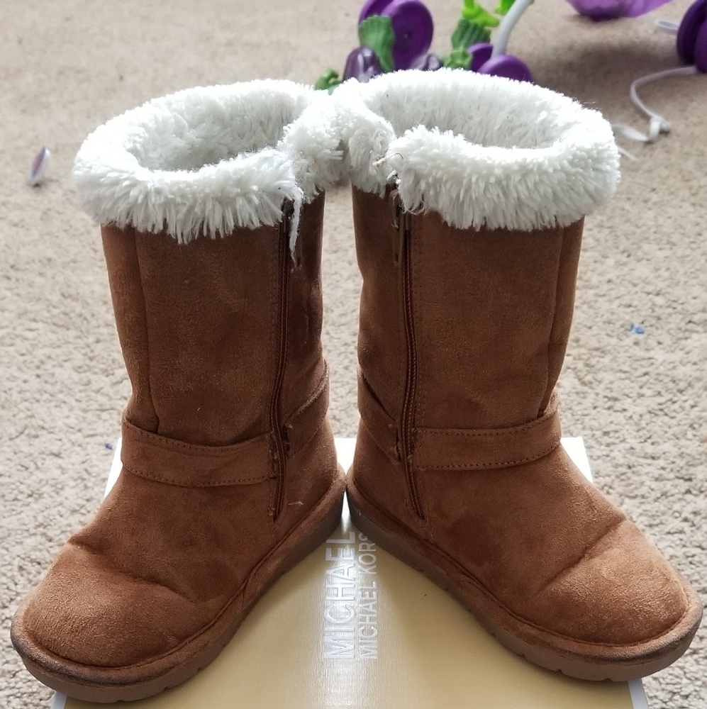 Michael Kors MK Brownie-t Kids Girls Boot